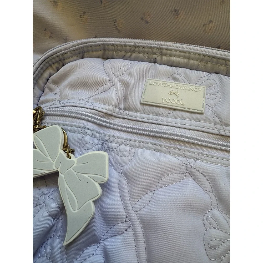 Love Shack Fancy X Target Yoobi Backpack Everblooming Rosettes Bow Floral NEW